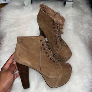 Jeffrey Campbell Lita Beige Heels